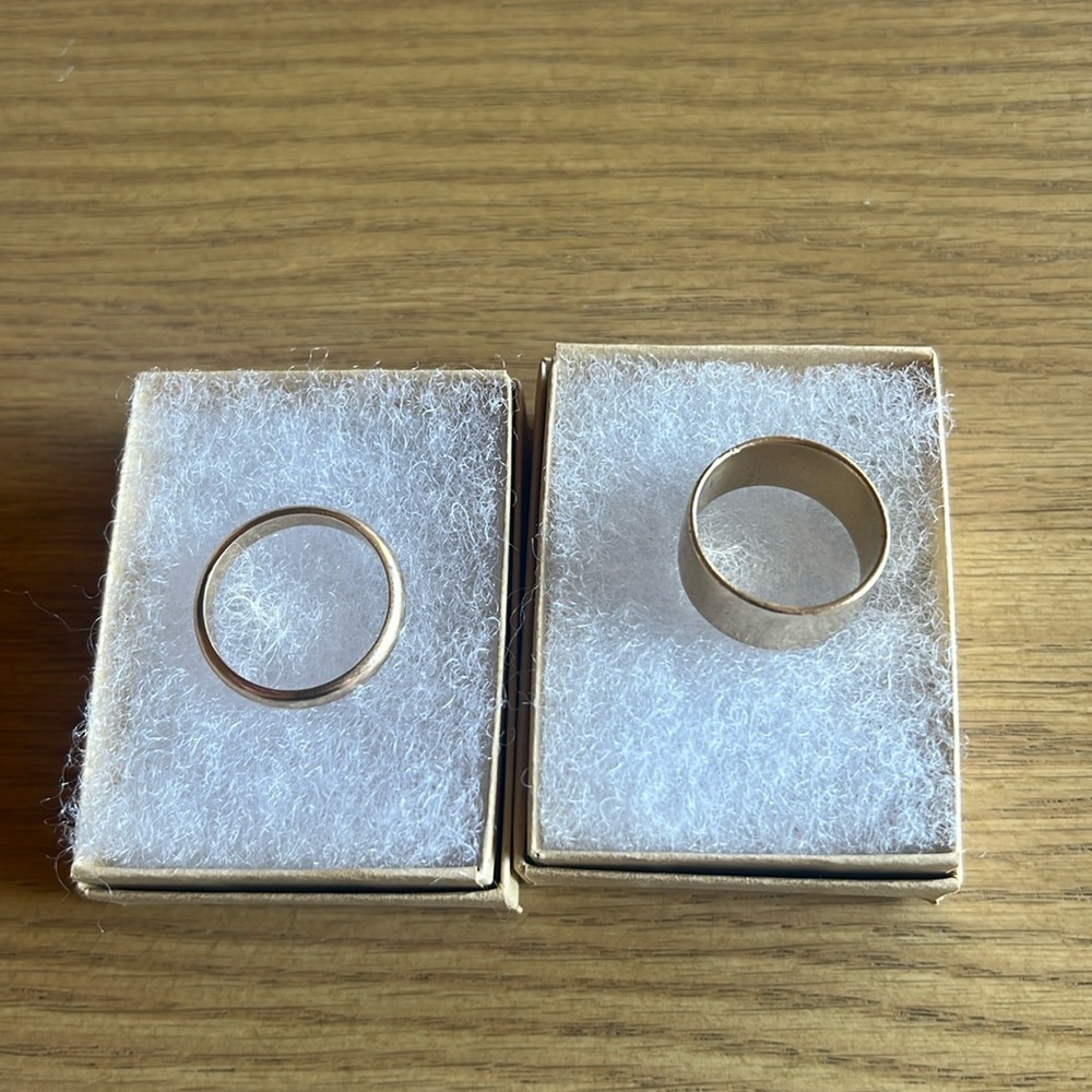 Duo Gold Rings